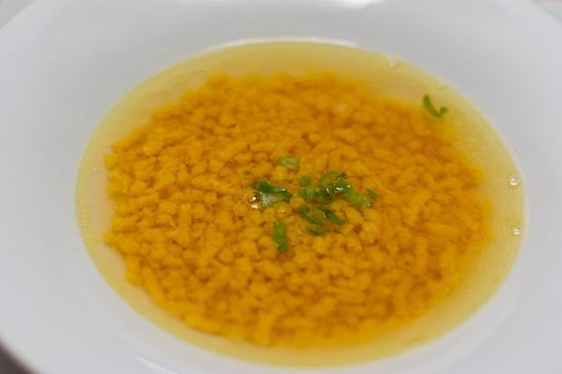 passatelli di zucca al cren